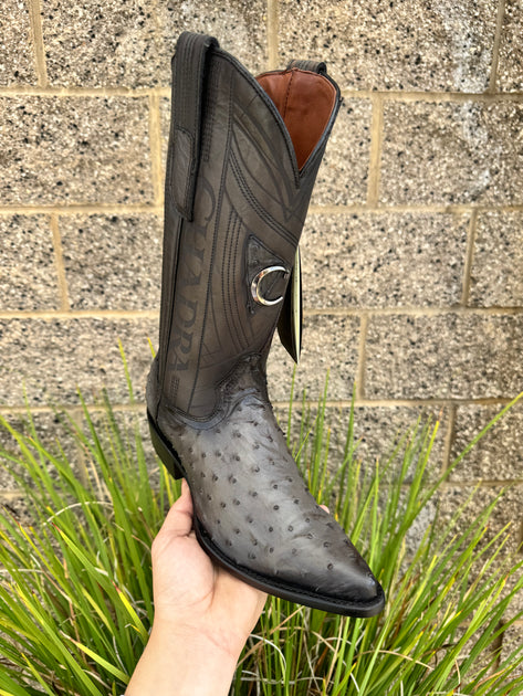 Cuadra Piel de Avestruz Puntal Cowboy Boots - B22PA1 (Piel