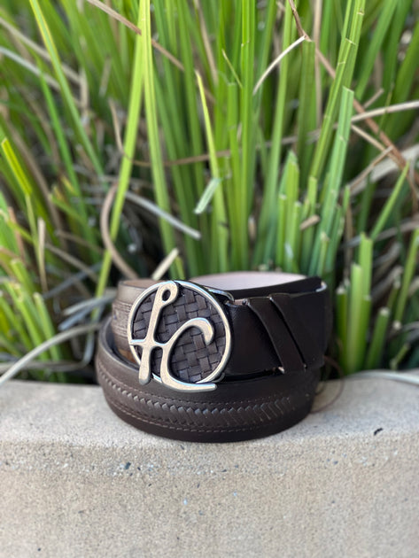 Franco Cuadra Azteca Cafe Cinto Piel de Res – Guadalajara Western Wear