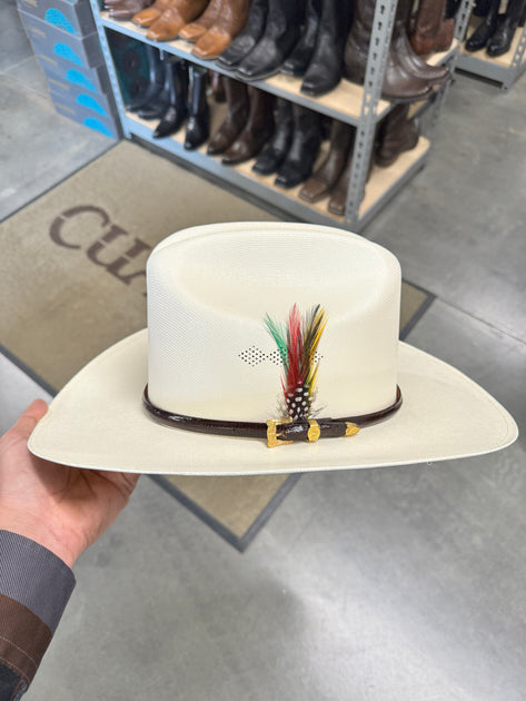 Sombrero 1,000x Copa Alta Falda Marca Morcon (Toquilla