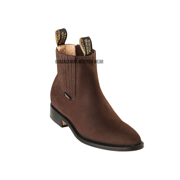 Original Michel Burgundy Charro Boots main image 1