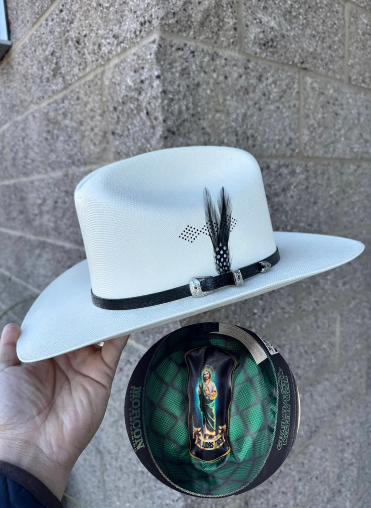Sombrero 1,000x Copa Chica Falda 3" Marca Morcon (SAN JUDAS TADEO)