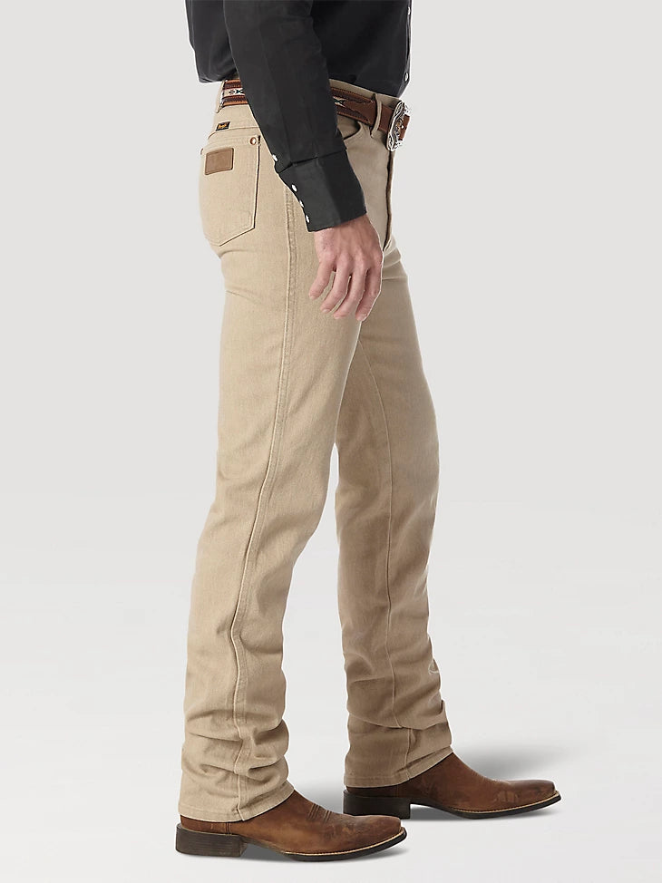 Wrangler Slim Fit - (936TAN) PRE-WASHED TAN