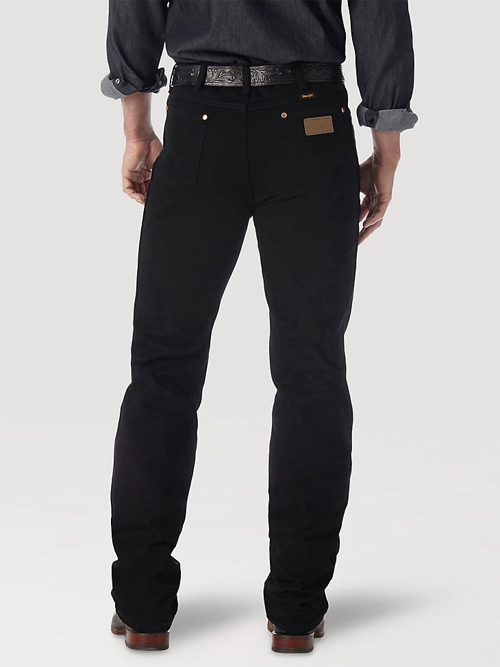 Wrangler Slim Fit - (936WBK) (Black/Negro)