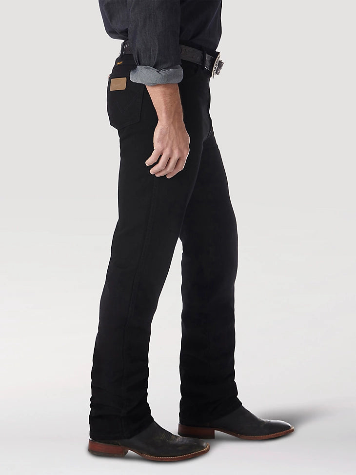 Wrangler Slim Fit - (936WBK) (Black/Negro)