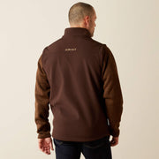Ariat Mens Soft Shell Vest Coffee Bean