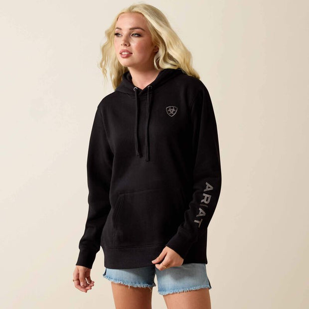 Ariat Logo 2.0 Hoodie (Black)