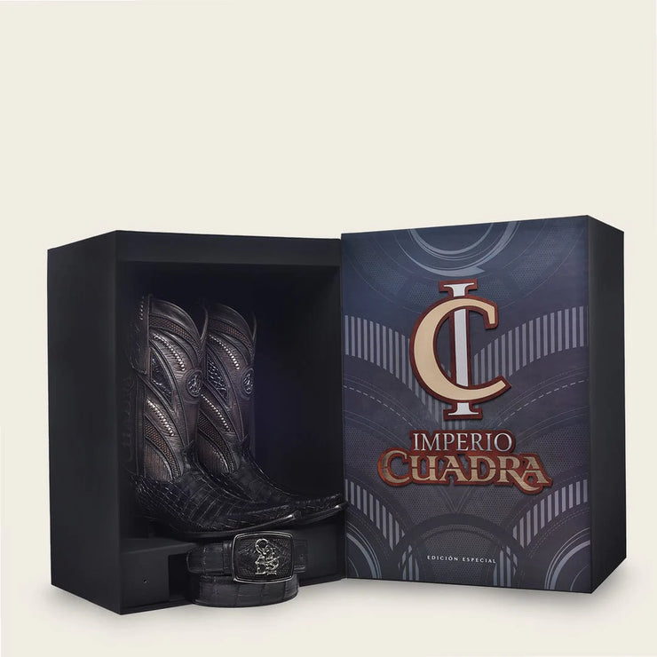CUADRA IMPERIO ALLIGATOR EDICIÓN ESPECIAL - NEGRO