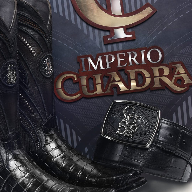 CUADRA IMPERIO ALLIGATOR EDICIÓN ESPECIAL - NEGRO