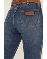 WRANGLER WOMEN'S RETRO HIGH RISE BAILEY TROUSER STRETCH DENIM JEANS