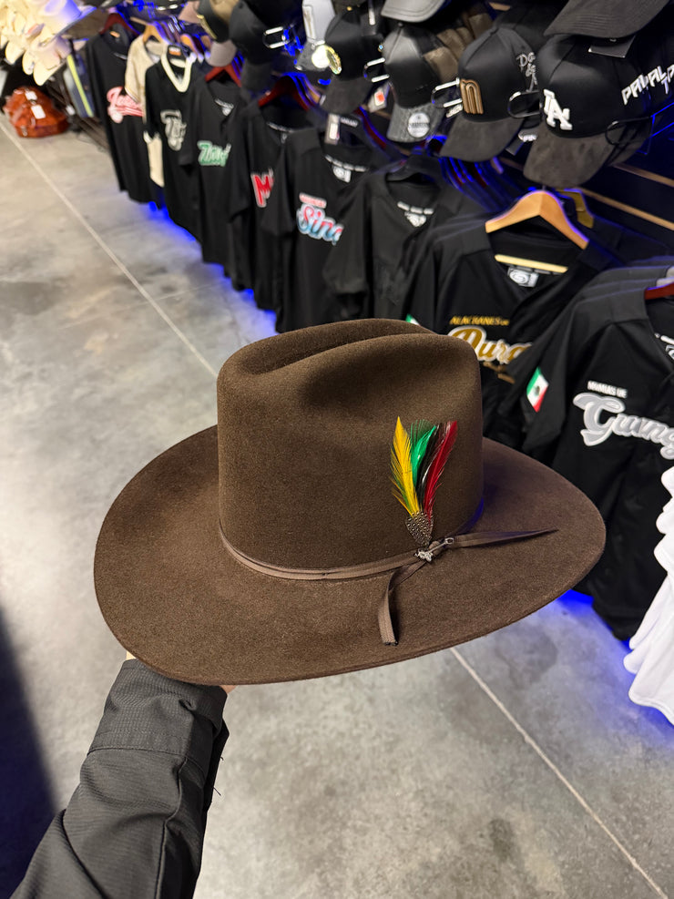 Stetson 6x Rancher Chocolate Cowboy Felt Hat Sinaloa (Copa Alta