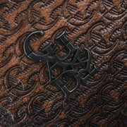 DARK BROWN SHOULDER BAG/ Cuadra Santana Res