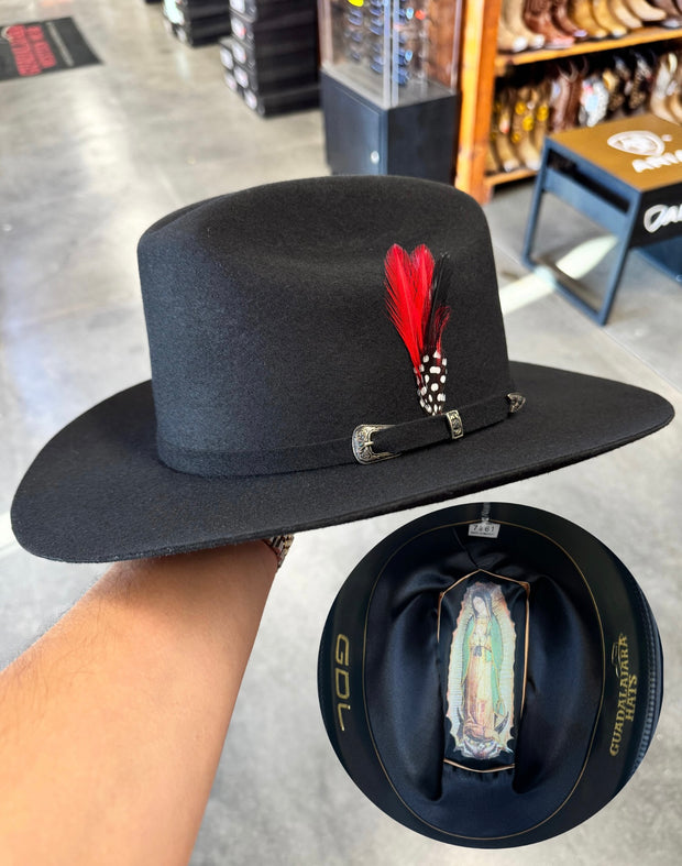 Tejana El Chavalon 100x Copa Chica Falda 3" (Guadalajara Hats)