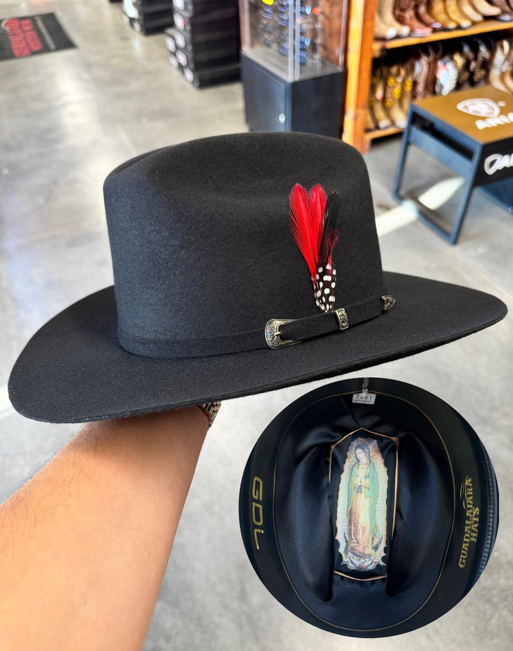 Tejana El Chavalon 100x Copa Chica Falda 3" (Guadalajara Hats)