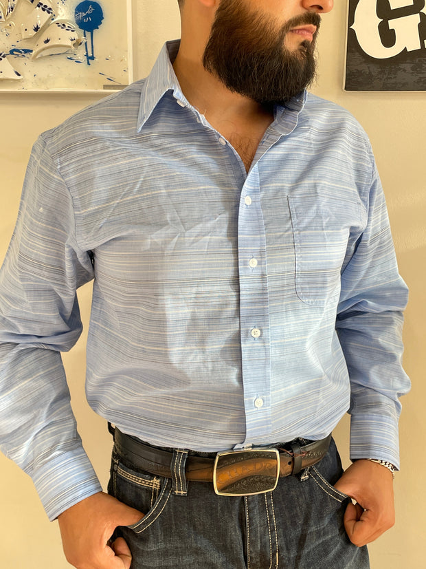 Panhandle Men's Long Sleeve Button uo Western Shirt