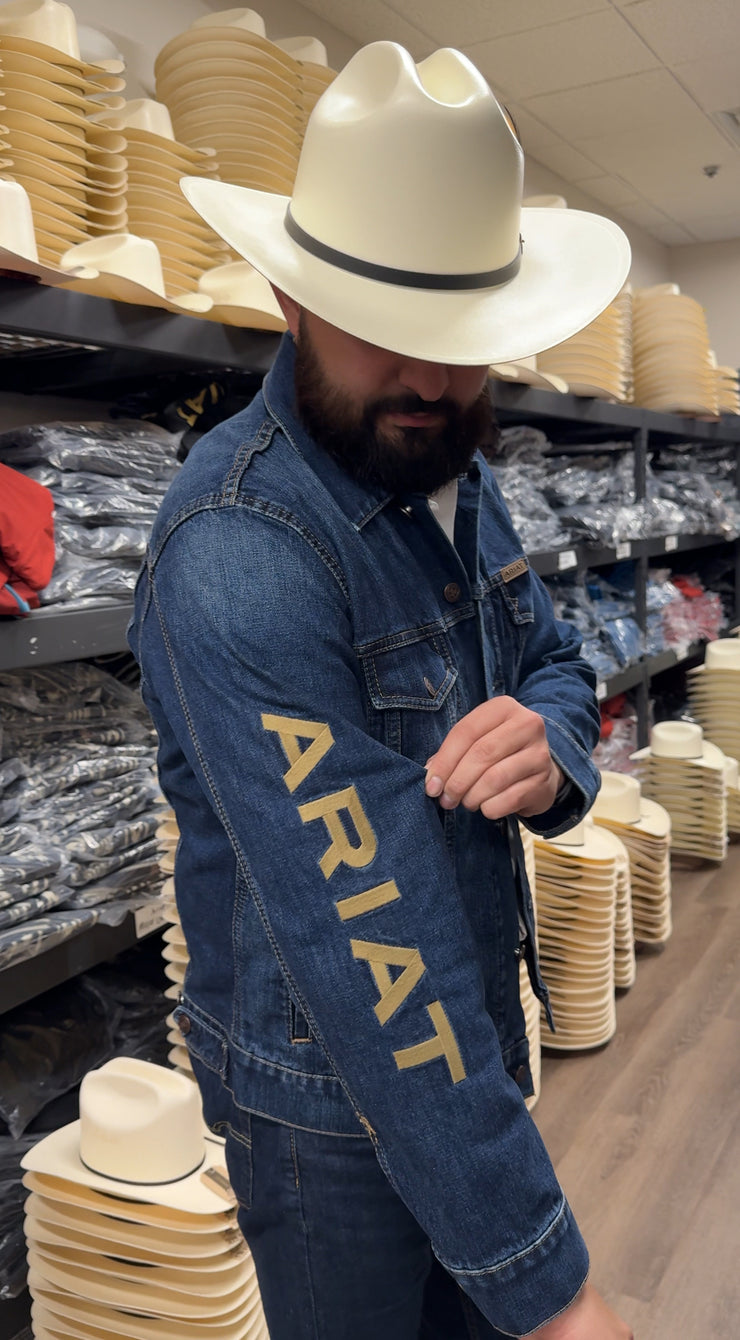 Ariat Denim Team Trucker Jacket (Chamarra de Mezcilla)