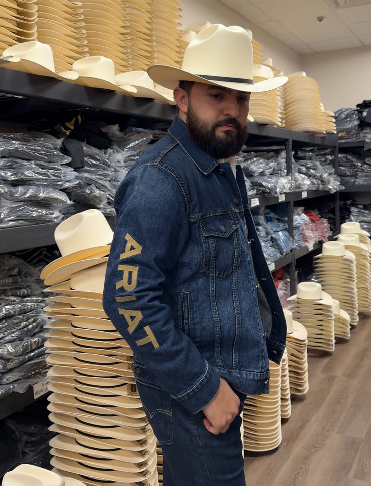 Ariat Denim Team Trucker Jacket (Chamarra de Mezcilla)