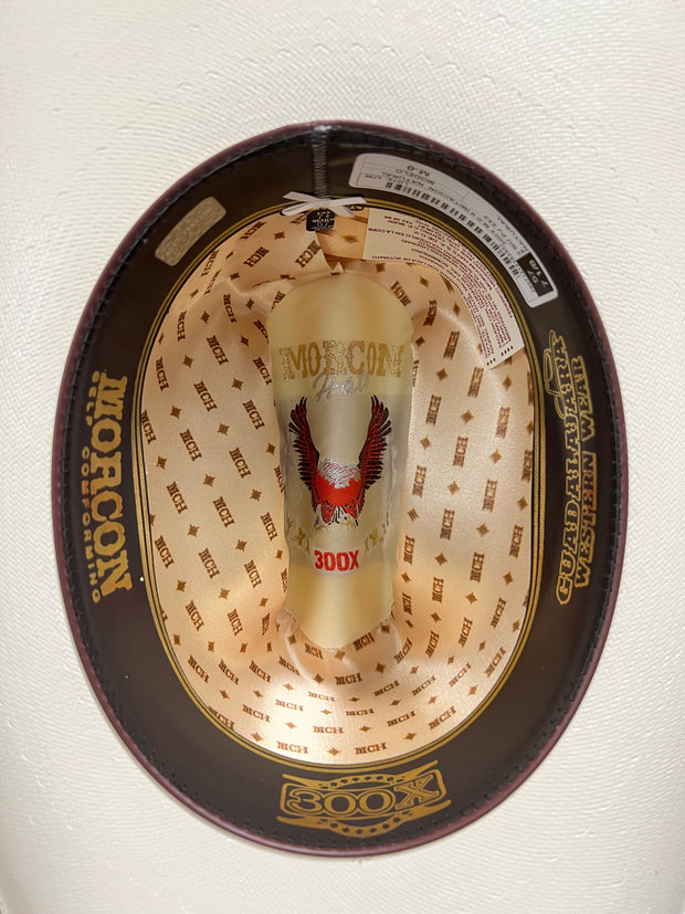 Sombrero Fino 300x Chaparral COPA CHICA Falda 3.5" Marca Morcon