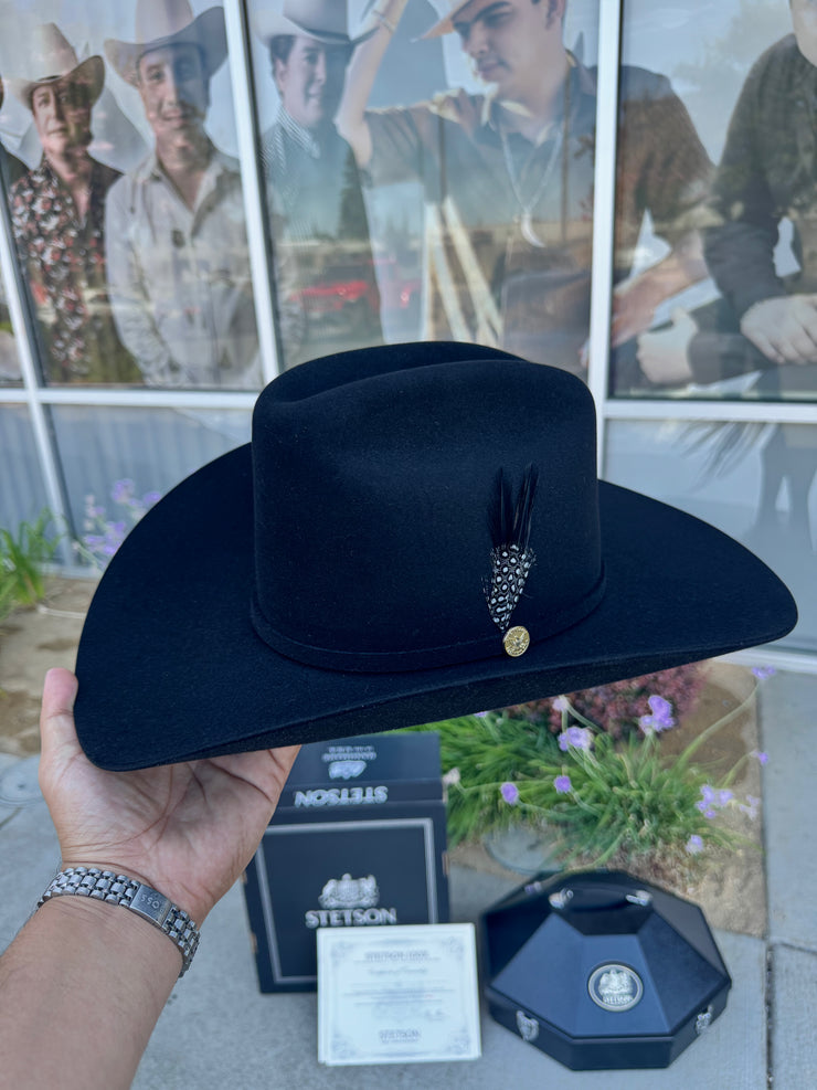 Stetson El Presidente 100X The Golden Eagle Cowboy Felt Hat (Copa Alta)