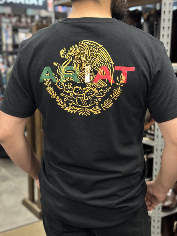 Ariat Mexico Flag T-Shirt - BLK
