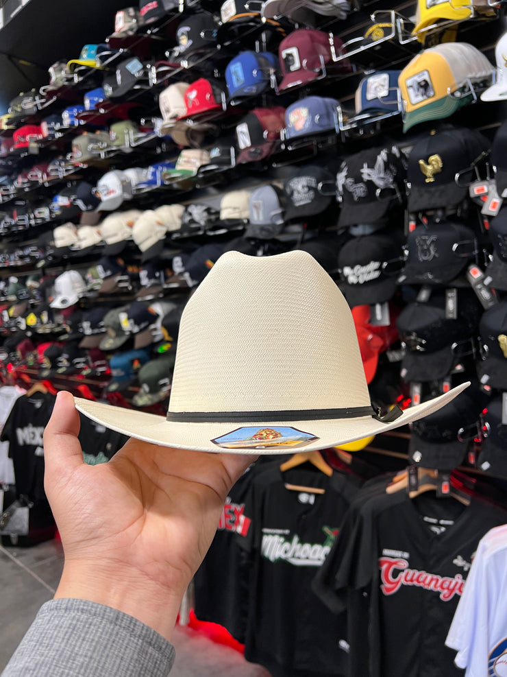 Stetson 100x Rancher Straw Hat (Copa Alta 5" Falda 3.5")