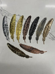Pluma de Acero Inoxidable/Stainless Steel Hat Feather (Economica) #6