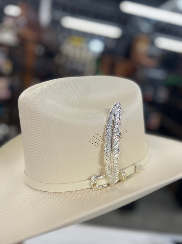 Pluma de Acero Inoxidable/Stainless Steel Hat Feather (ALPACA) #2