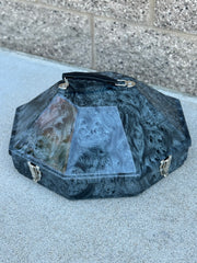 Estuche Exclusivo para Viajar - Burl Walnut Gray