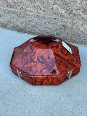 Estuche Exclusivo para Viajar - Burl Walnut Brown