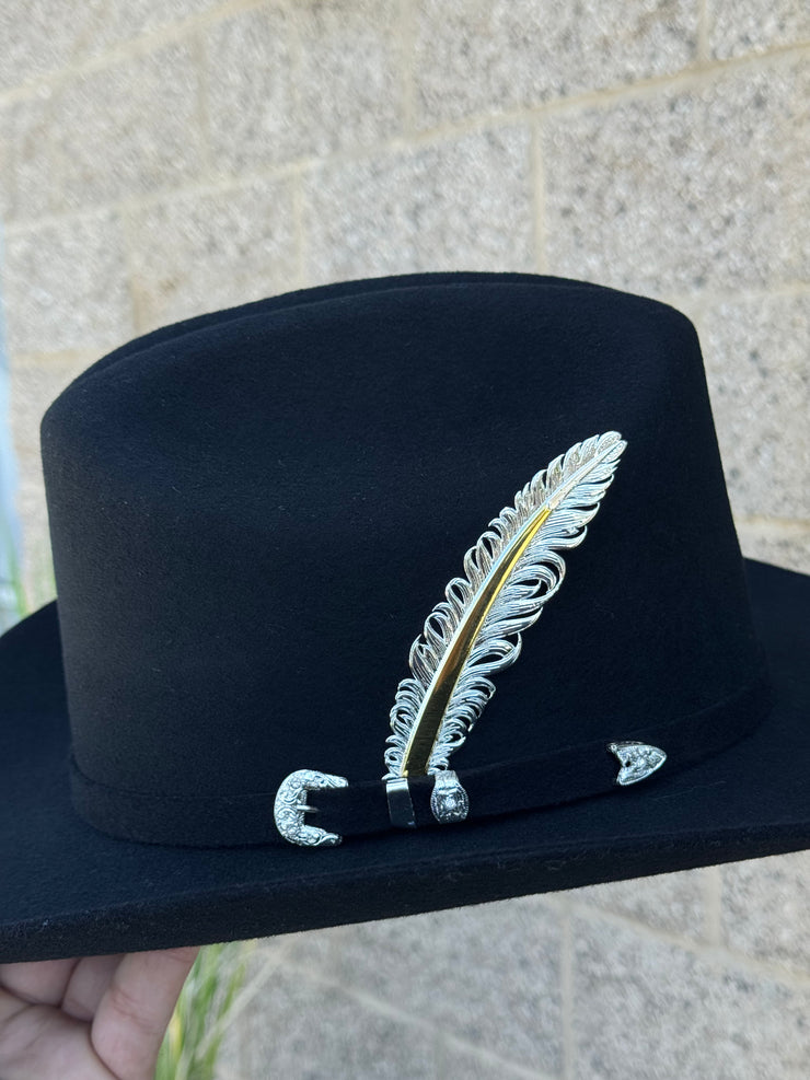 Pluma de Acero - Guadalajara Hats (PLATEADA)