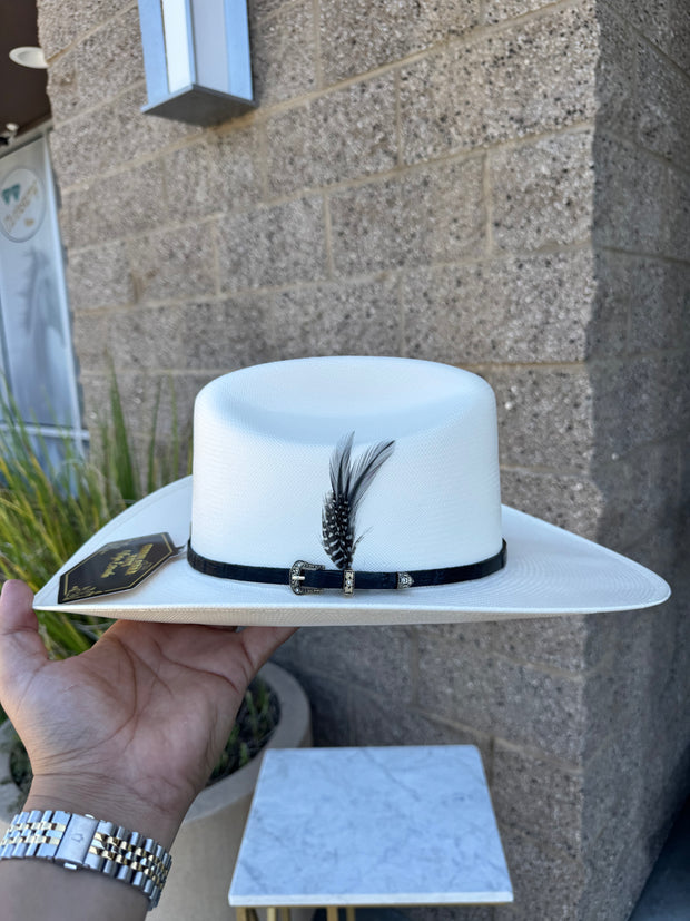 Sombrero 5,000x Vieja Escuela Marca Guadalajara Hats (FALDA 4")