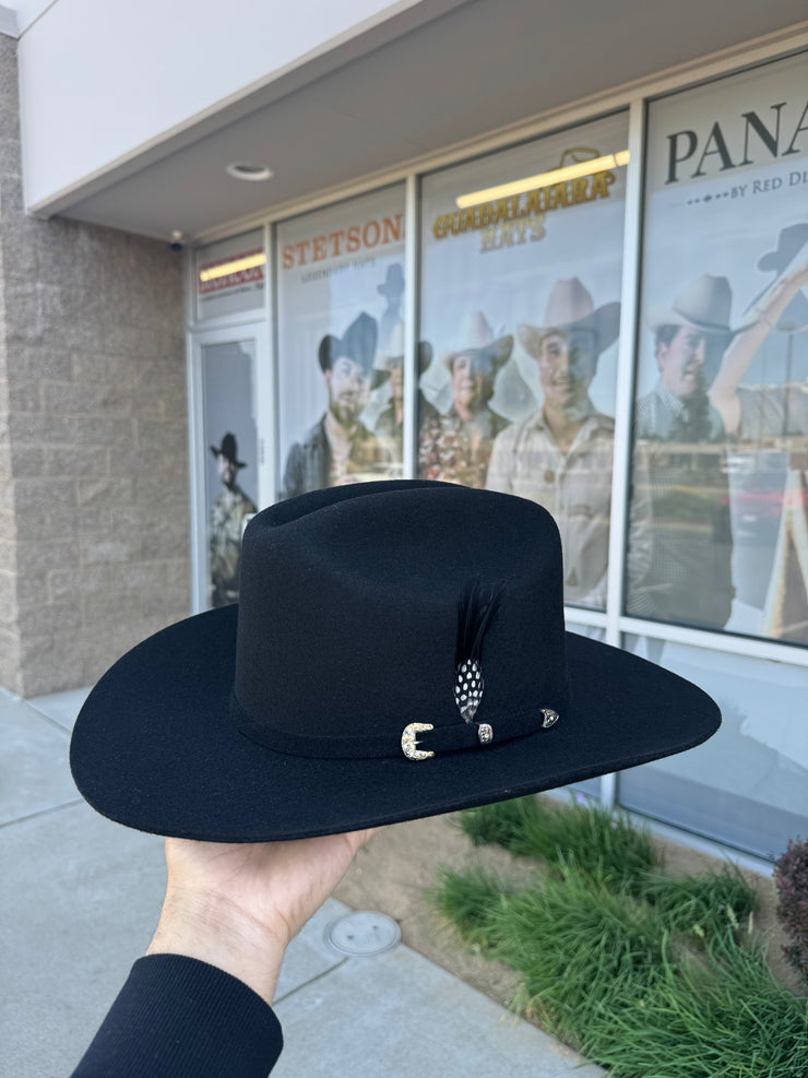 Tejana Virgen Guadalupe 100x Copa Chica Falda 3.5" (Guadalajara Hats)