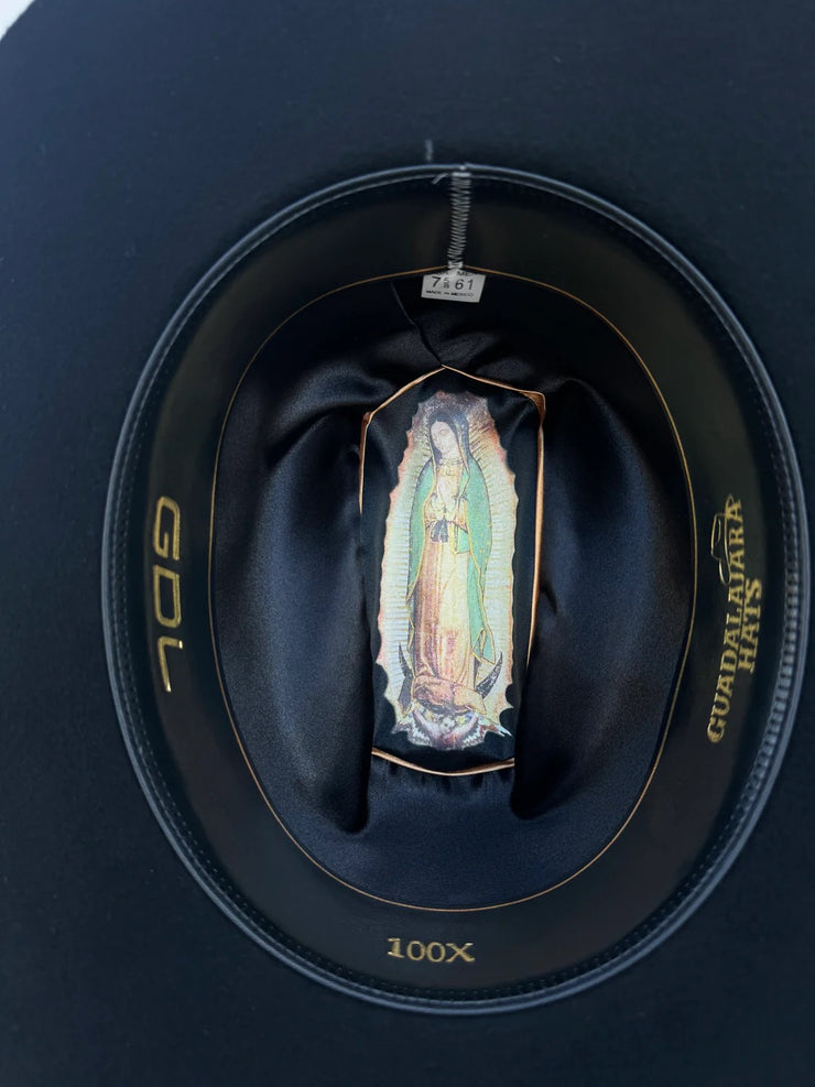 Tejana El Chavalon 100x Copa Chica Falda 3" (Guadalajara Hats)