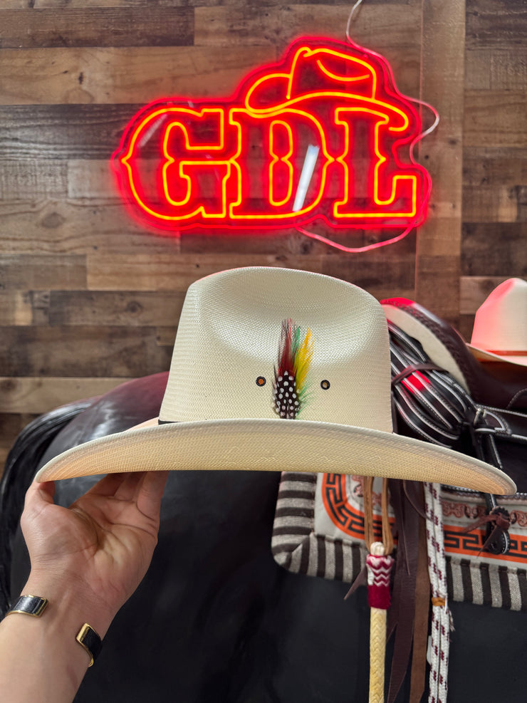 10x Resistol Quarter Horse Straw Cowboy Hat Horma Sonora Guadalajara Western Wear