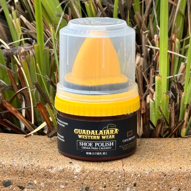 BROWN SHOE POLISH / CREMA PARA CALZADO COLOR CAFE