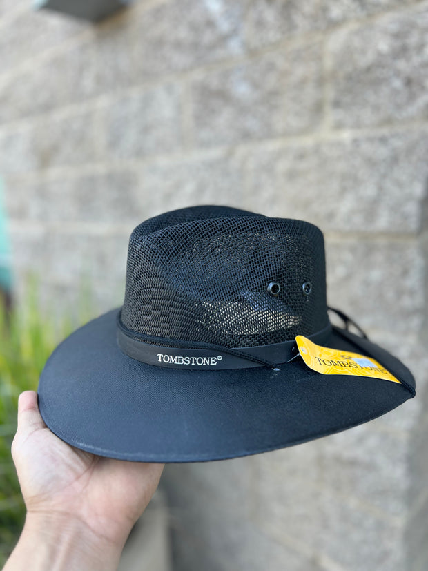 Explorer - Tombstone Straw Hat (Black/Negro)