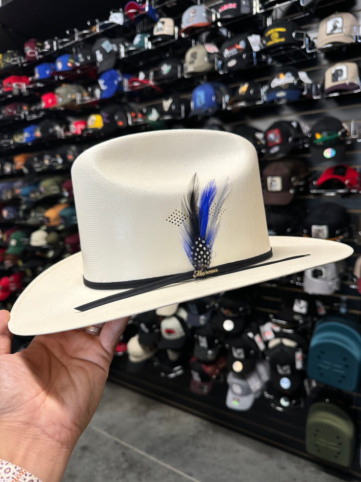 Sombrero 1,000x Copa Alta Falda 3" Marca Morcon (Diamante Azul)