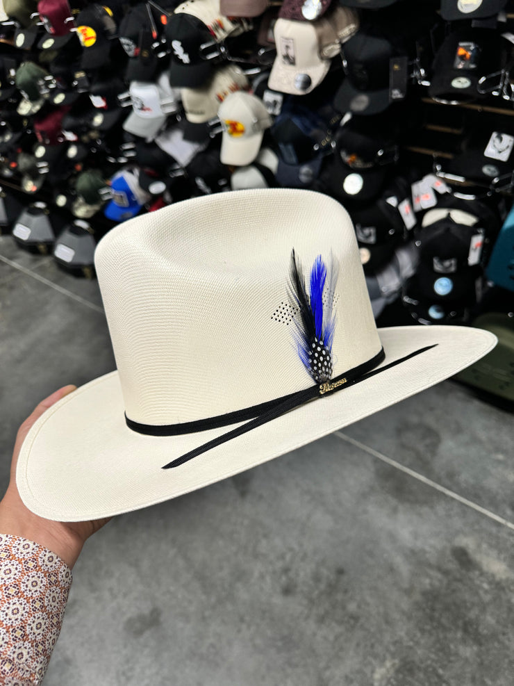 Sombrero 1,000x Copa Alta Falda 3" Marca Morcon (Diamante Azul)