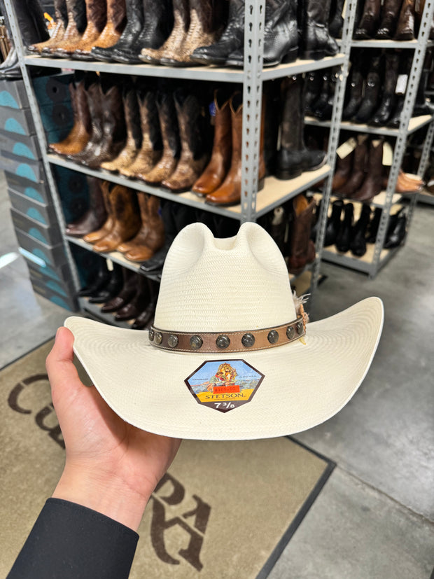 Stetson Broken Bow 10X Straw Cowboy Hat