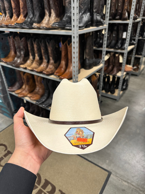 Stetson 10x Maddock Cowboy Straw Hat