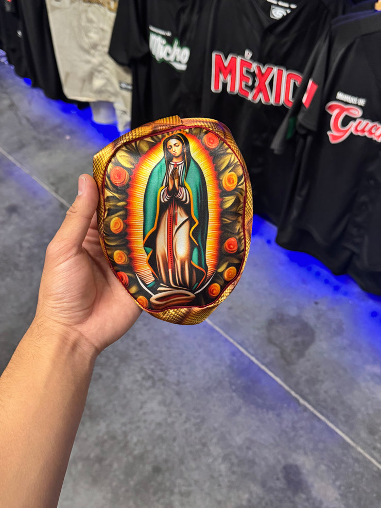 Forro Para Sombrero VIRGEN GUADALUPE (ORO)