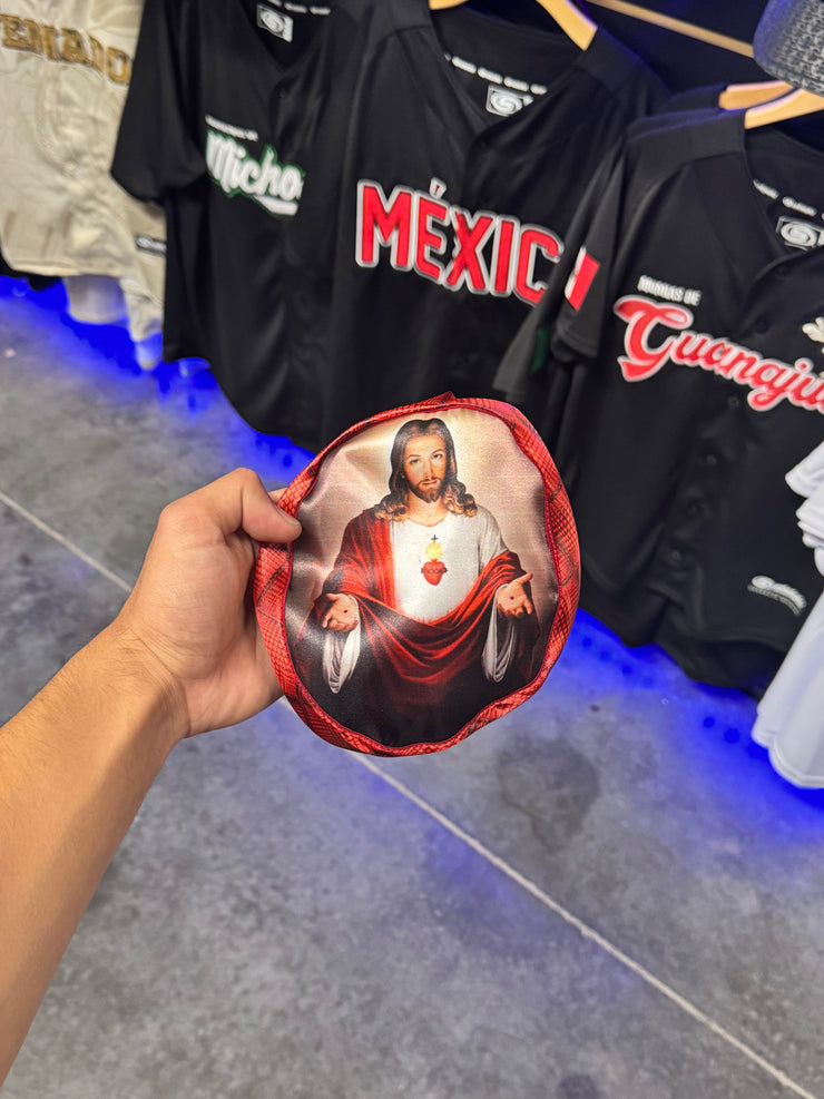 Forro Para Sombrero SAGRADO CORAZÓN DE JESÚS (Rojo)