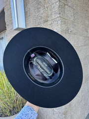 Twinstone 4x BLK Felt Hat Horma Sinaloa (Copa Chica Falda/Brim 3.5") (Diamante)