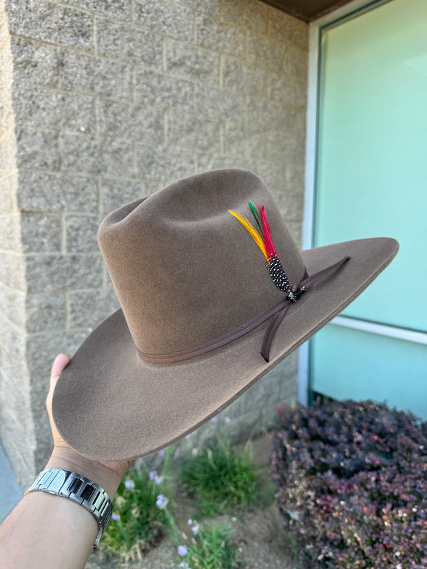 Stetson 6x Rancher Acorn Cowboy Felt Hat (Copa Alta Falda/Brim 3.5")