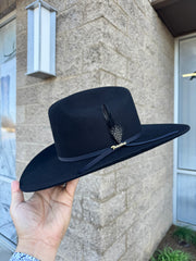 Twinstone 4x BLK Felt Hat Horma Sinaloa (Copa Chica Falda/Brim 3.5") (Diamante)