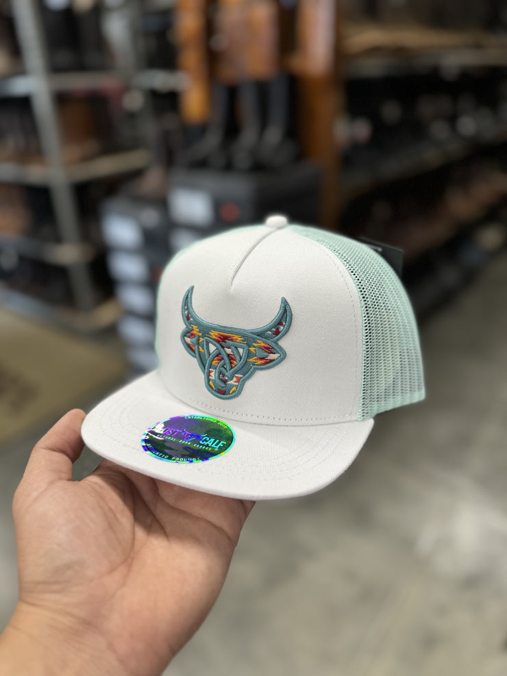 KID'S Lost Calf - White/Teal