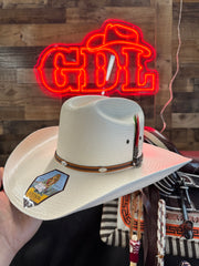 Stetson Alamo 10x Straw Cowboy Hat (Copa Chica Falda 4")