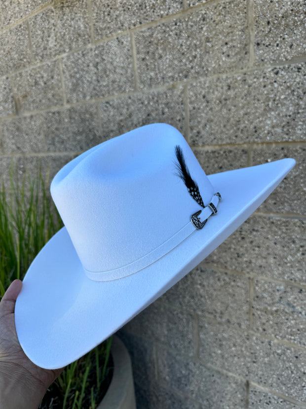 10x Tejana Copa Chica Horma Sinaloa - White/Blanca