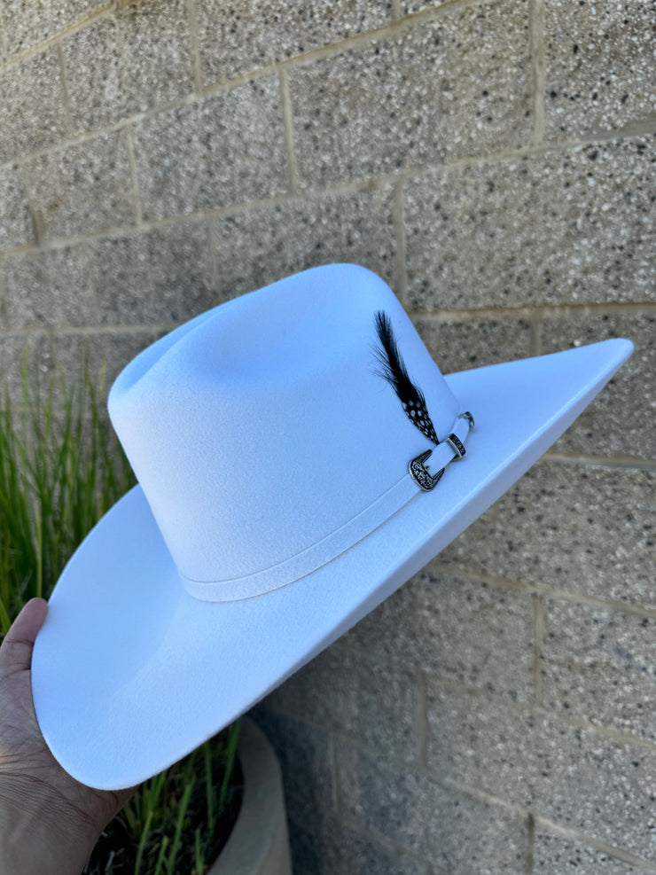 10x Tejana Copa Chica Horma Sinaloa - White/Blanca