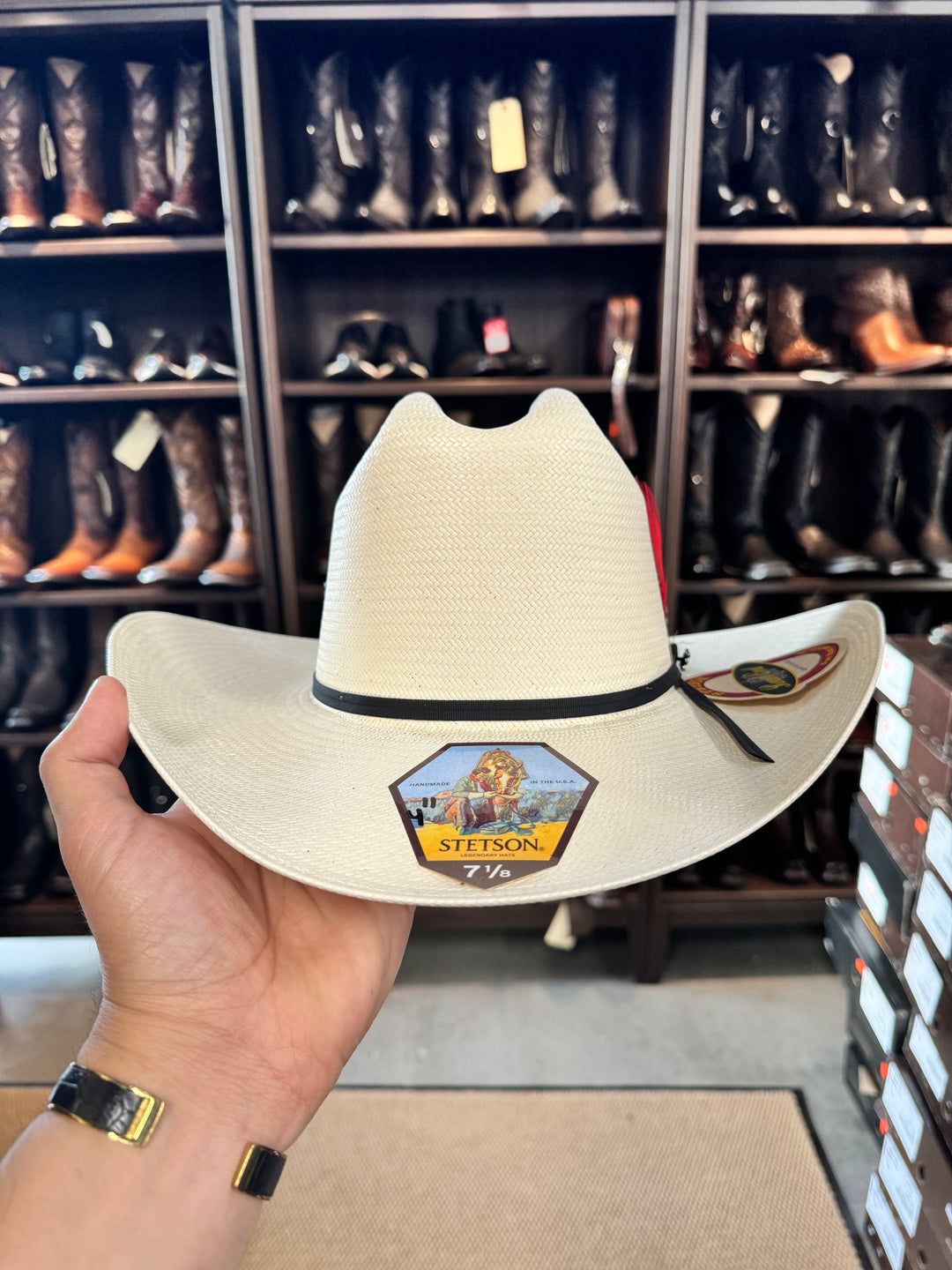 spartys cowboy hat spotlight