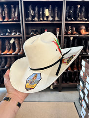 Stetson Spartan 10x Straw Cowboy Hat (Copa Chica Falda 4")